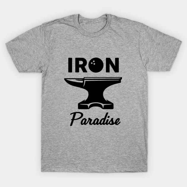 Iron Paradise T-Shirt by Woah_Jonny